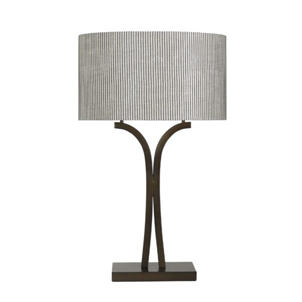 Dark Arbor Double-Stem Table Lamp (Bronze)