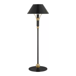 Turlington Medium Table Lamp (Bronze & Brass)